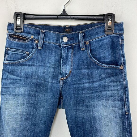 Citizens of Humanity by Jerome Dahan Blue Jeans women’s size 24 - Picture 2 of 16